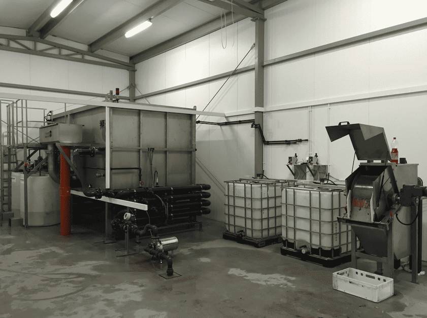 Oczyszczanie ścieków przemysłowych, flokulator rurowy